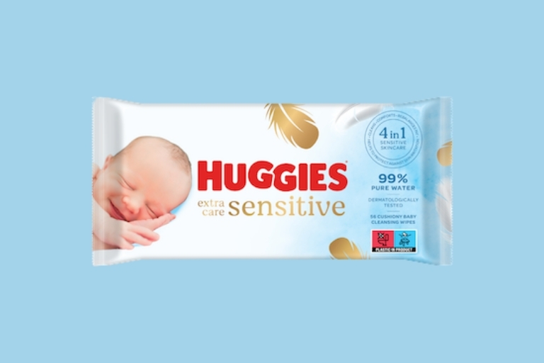 Huggies Extra Care Sensitive Baby Wipes